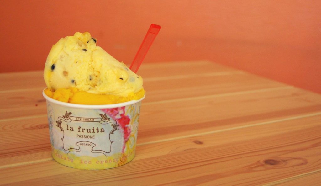 Hello Gelo - mango and passionfruit sorbets