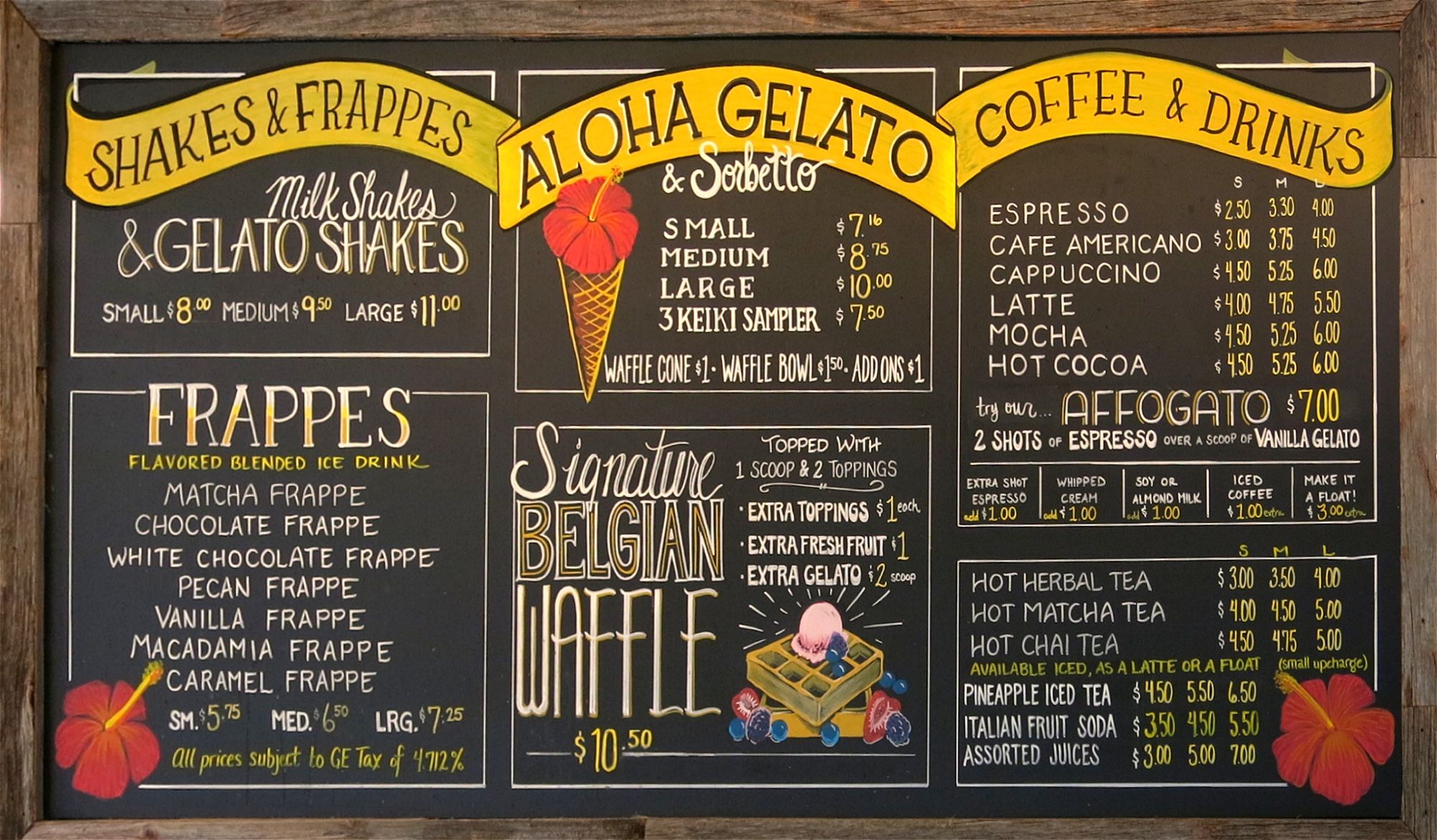 Gelato travels Honolulu, Hawaii • Gelido
